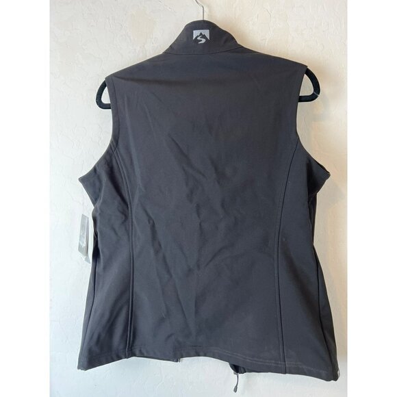 Storm Creek Women Sz Medium Black Winter Vest Outdoor Wear NWT W Stretch Fabric - Picture 4 of 6